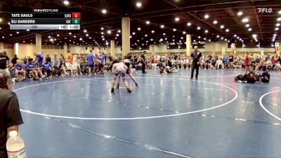120 lbs Round 1 (32 Team) - Eli Sanders, Team GATA vs Tate Sauls, Ground Zero WC