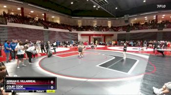 126 lbs Cons. Round 1 - Colby Cook, Black Fox Wrestling vs Adrian E. Villarreal, Oklahoma