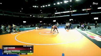 132 lbs Cons. Round 3 - Jahlijah Yockeman, Nanakuli Boys vs Luke Wagner, Camas