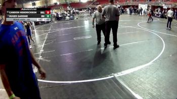 90 lbs 2nd Place Match - Ruger Gardine, Bertrand Wrestling Club vs Camdon Hendrickson, Hawks Wrestling Club (Lincoln)