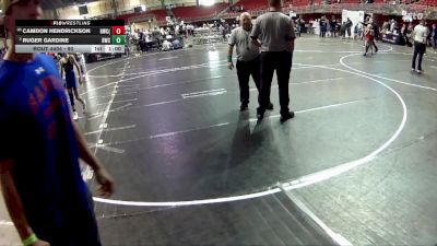 90 lbs 2nd Place Match - Ruger Gardine, Bertrand Wrestling Club vs Camdon Hendrickson, Hawks Wrestling Club (Lincoln)