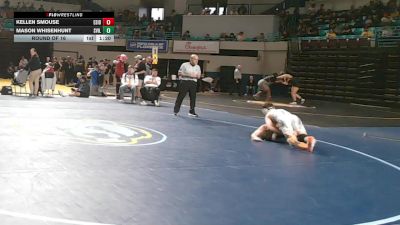 150 lbs Round Of 16 - Kellen Smouse, Eastside vs Mason Whisenhunt, Summerville