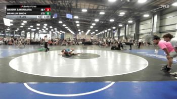 113 lbs Rr Rnd 1 - Dakota Santamaria, 4M Power vs Branlun Simon, Attrition Wrestling Scar