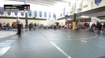 110lbs Cons. Round 6 - Yarely Cervantes, Federal Way (Girls) vs Andrea Garcia, Eisenhower (Girls)