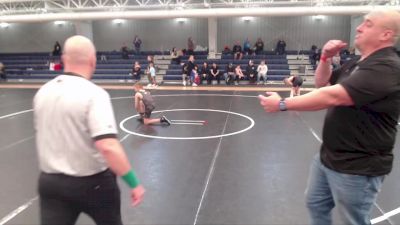 91-100 lbs Round 3 - Brenten Hinrichs, Fillmore Central vs Jett Franzen, Broken Bow Wrestling Club