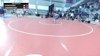 157 lbs Semis - Oliver Russell, Riverhawk Wrestling Academy vs Alexander Khait, Roosters Wrestling Club