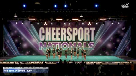 The Rock Athletics - Ruby [2026 L1 Youth - Flex - D2 - Small - B Day 1] 2026 CHEERSPORT National All Star Cheerleading Championship