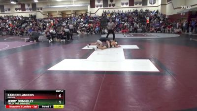 113 lbs Round 2 - Jerry Donnelly, Tinley Park (Andrew) vs Kayden Landers, Denver