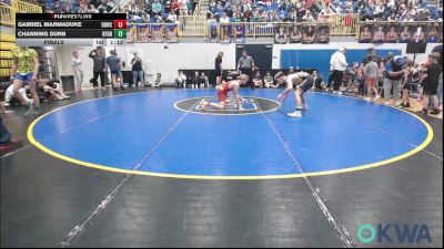 140 lbs Final - Gabriel Marmaduke, Duncan Demon Wrestling vs Channing Dunn, Kingfisher YellowJackets