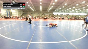 90 lbs Rr Rnd 1 - Kaleb Pollock, Brawler Elite vs Liam Hinton, POWA