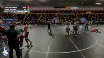 157 lbs Quarterfinal - Noah Trottier, Apple Valley vs Justin Wardlow, Lockport (Twp.)