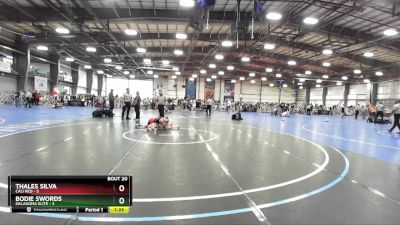 80 lbs Rd# 8- 12:30pm Saturday Final Pool - Thales Silva, Cali Red vs Bodie Swords, Oklahoma Elite