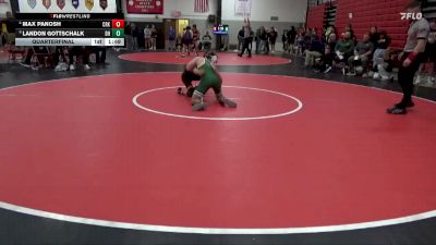 120 lbs Quarterfinal - Landon Gottschalk, Dubuque Hempstead vs Max Panosh, CR Kennedy