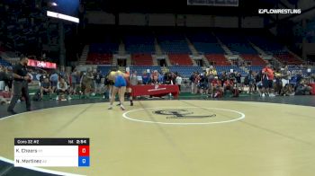 152 lbs Cons 32 #2 - Kendra Cheers, New York vs Nesa Martinez, Arizona