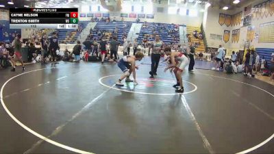 113 lbs Semis & Wb (16 Team) - Cayne Nelson, Funky Monkey vs Trenton Smith, Westside Wrestling