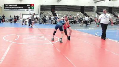 115-H lbs Consolation - Treydan Beam, Wolfgang vs Christopher Granito, Vougar's Honors Wrestling