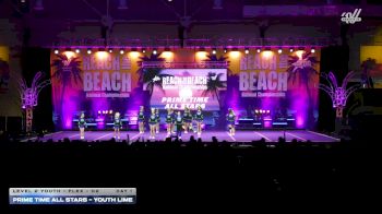 Prime Time All Stars - Youth Lime [2026 L2 Youth - Flex - D2 Day 1] 2026 ACDA Reach the Beach All Star Grand Nationals - DII