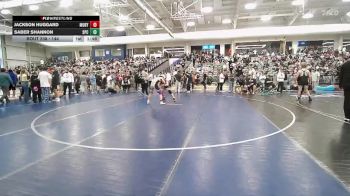 144 lbs Cons. Round 2 - Saber Shannon, Spring Creek vs Jackson Huggard, Murray