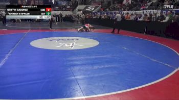 7A 120 lbs Semifinal - Karter Stiffler, Enterprise HS vs Griffin Gardner, Oak Mountain
