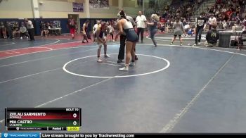 126 lbs Champ. Round 1 - Zitlali Sarmiento, Norwalk vs Mia Castro, La Quinta