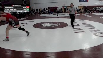 285 lbs Quarterfinal - Jesus Gonzalez, Minnesota State Mankato vs Liam Babitt, MSU Moorhead