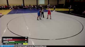 285 lbs Cons. Round 1 - Ben Krueger, Kaukauna vs Shawn Johnson, Minnetonka