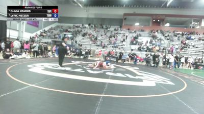 53 kg Cons. Rd Of 16 - Olivia Kearns, Team Pennsylvania vs Lyric Hetzer, Toss Em Up Wrestling Academy