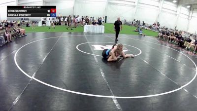 105 lbs Bree Schmidt, Wisconsin vs Briella Portrey, Washington