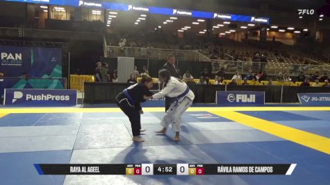 Rávila Ramos De Campos vs Raya Al Ageel 2025 Pan Jiu Jitsu IBJJF Championship