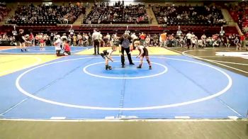 60 lbs Consi Of 4 - Kohen Martin, Claremore Wrestling Club vs Caleb Andrews, Broken Arrow Wrestling Club