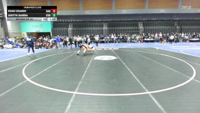 126 lbs Round Of 32 - Evan Craner, Grantsville vs Justyn Bamba, Canyon View AZ