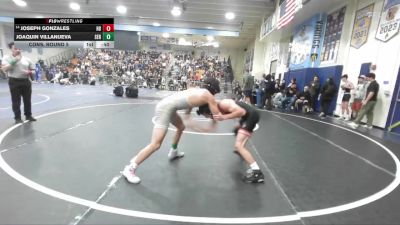 126 lbs Cons. Round 5 - Joseph Gonzales, Huntington Beach vs Joaquin Villanueva, Servite