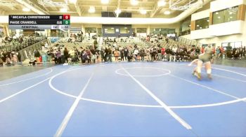 145 lbs Semifinal - MiCayla Christensen, Box Elder vs Paige Crandell, American Leadership Academy - Gilbert North