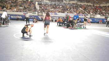 122-D1 Champ. Round 1 - Madison Harvey, Corona Del Sol High School vs Apphia Gutierrez, Perry