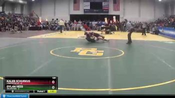 126 lbs Round 2 (3 Team) - Dylan Hess, Arlington vs Kaleb Schurkus, Lancaster HS