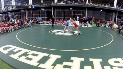 85 lbs Jazlyn Garza, Texas vs Jayleigh Rex, Pennsylvania Red