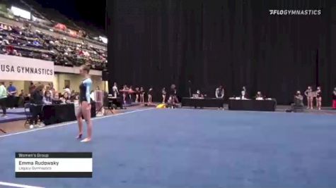 Emma Rudowsky - Women's Group, Legacy Gymnastics - 2021 Women's Xcel Region 4 Championships