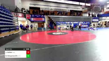133 lbs Consi Of 8 #2 - Jordan Kelber, Nebraska vs Beau Klingensmith, Unattached