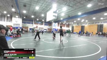 132 lbs Champ. Round 1 - Ethan Lopez, Pitman vs Josue Guillen, Victor Valley