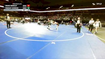 138 Class 3 lbs Semifinal - Presley Johnson, Farmington vs Drake Brinkley, Hannibal