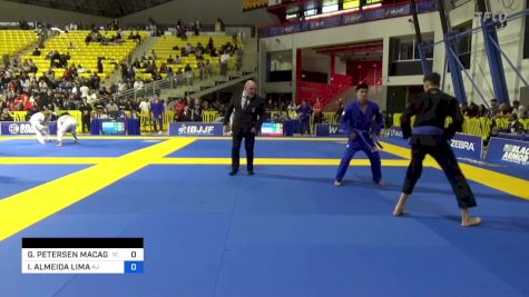 GABRIEL PETERSEN MACAGNAN OLIVEI vs ISAQUE ALMEIDA LIMA 2024 World Jiu-Jitsu IBJJF Championship