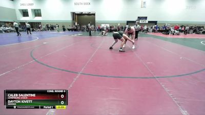 215 lbs Cons. Round 3 - Caleb Salentine, Luxemburg-Casco vs Dayton Kivett, Neosho