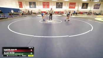 127-1 lbs Round 2 - Hunter Avalos, Spartan Mat Club vs Blake Irvine, Immortals Athletic Wrestling Club