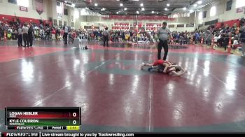 60 lbs Cons. Round 2 - Kyle Coudron, Monticello vs Logan Hebler, Pierz