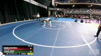 6A 138 lbs Cons. Round 2 - Henry Figueroa, Round Rock vs Miguel Solis, El Paso Eastwood