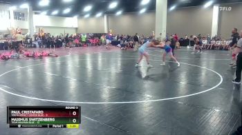 126 lbs Round 3 (6 Team) - Paul Cristafaro, Youth Impact Center Blue vs Maximus Switzenberg, Team Nauman Blue