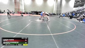 285 lbs Champ. Round 2 - Carson Martin, Paola HS vs Brandon Schoenecke, Deer Creek (ED)