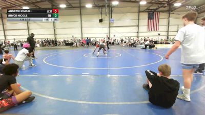 126 lbs Rr Rnd 2 - Andrew Kimball, AK Wrestling Foundation - HSB vs Bryce Nicole, The Shop 814 - HSB