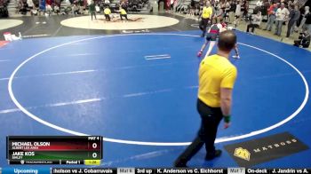 113 lbs Quarterfinal - Jake Kos, Simley vs Michael Olson, Albert Lea Area