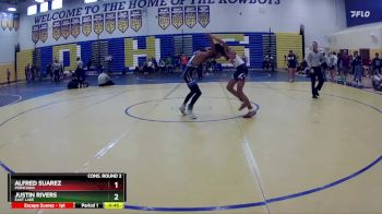 106 lbs Cons. Round 2 - Alfred Suarez, Poinciana vs Justin Rivers, East Lake